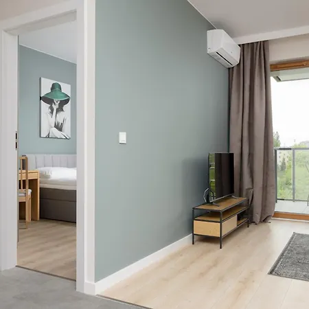 아파트 Green View Apartament Ludwiki 바르샤바