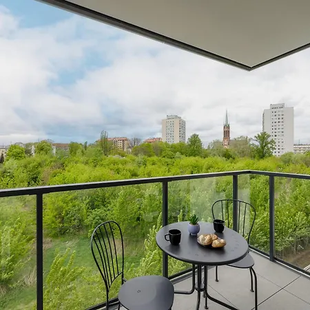 아파트 Green View Apartament Ludwiki 바르샤바
